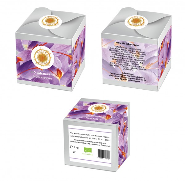 BIO Safran Fäden-0.5 Gramm